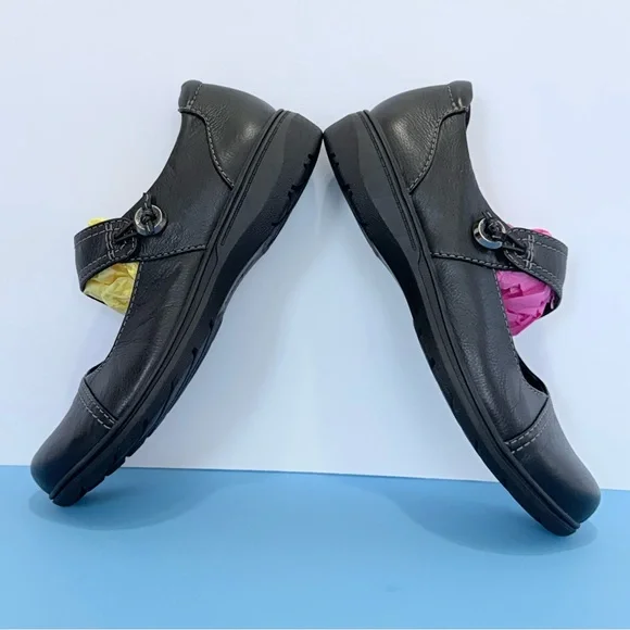 Clarks Women Carleigh Jane Black Leather Mary Jane Shoes Size 9.5 - Picture 10 of 17